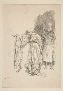 Vroege studie voor Koning - Act II, Scene III, Allen