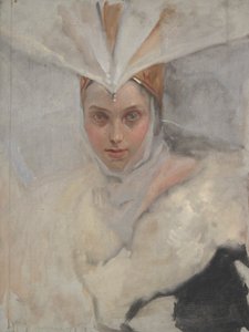 Figuurstudie door Edwin Austin Abbey