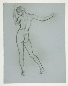 Figurenstudie door Edwin Austin Abbey