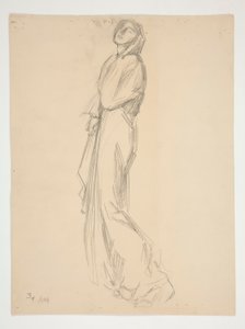 Figurenstudie door Edwin Austin Abbey