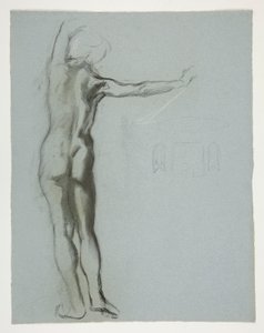 Figurenstudie door Edwin Austin Abbey