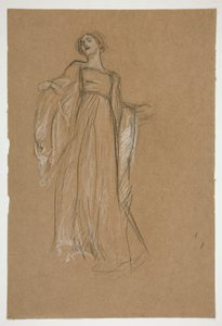 Figuurstudie door Edwin Austin Abbey