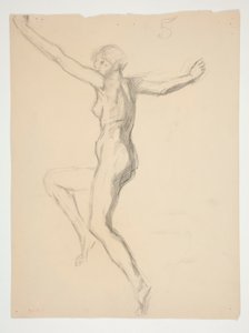 Figurenstudie door Edwin Austin Abbey