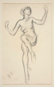 Figurenstudie voor door Edwin Austin Abbey