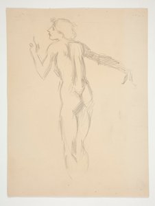 Figurenstudie door Edwin Austin Abbey