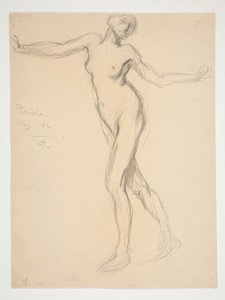 Figurenstudie voor