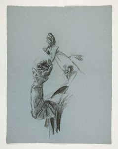 Figurenstudie voor Koning Arthur