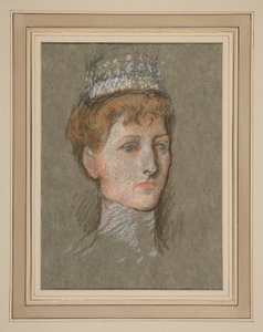 Hoofd van de Prinses van Wales (Koningin Mary)