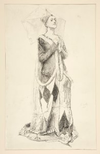 Lady Anne Nevill, uit King Richard III door Edwin Austin Abbey