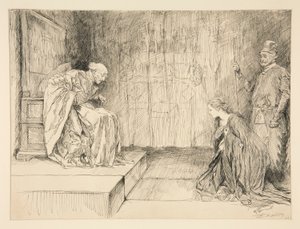 Lafeu door Edwin Austin Abbey