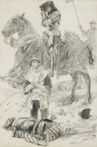 Lancastrian Soldaat door Edwin Austin Abbey
