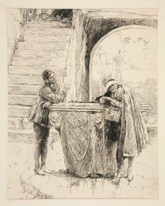 Launcelot door Edwin Austin Abbey