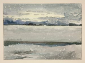 Loch Linnhe door Edwin Austin Abbey