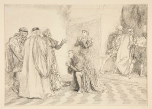 Lucentio door Edwin Austin Abbey