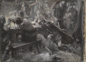 Macbeth door Edwin Austin Abbey