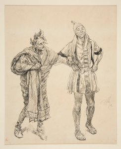 Perdita door Edwin Austin Abbey