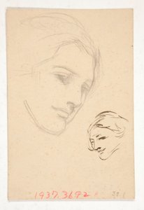 Portret van een niet-geïdentificeerde vrouw