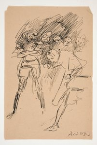 Voorlopige schets voor Act IV, Scene III, All
