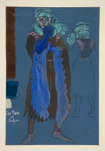 Six Piers of Exton, kostuumschets voor Henry Irving