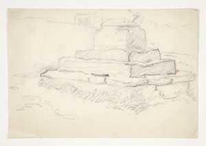 Schets voor door Edwin Austin Abbey