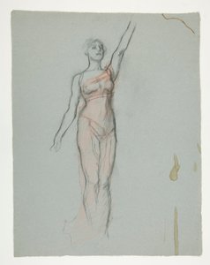 Studie door Edwin Austin Abbey