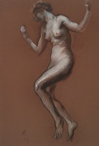 Studie voor figuur van 1 uur 
