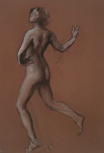 Studie voor figuur van 2 uur