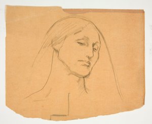 Studie van een vrouw