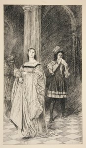 Sylvia en Valentine, uit Act II, Scene i, Twee Heren van Verona