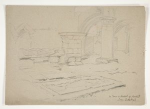 Het graf van MacLeod van MacLeod: Iona-kathedraal