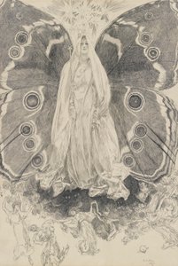 Titania, illustratie voor Act II, Scene ii, Een Midzomernachtsdroom door Edwin Austin Abbey