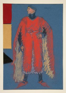 Willoughby, kostuumschets voor Henry Irving