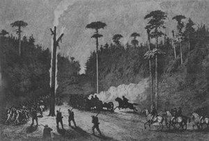 Een Nachtmars, Plaat 16 uit Levensstudies van het Grote Leger, 1876