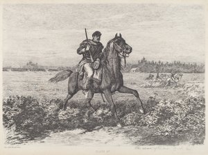 De Vooruitgang van de Cavalerie door Edwin Forbes