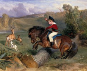 De Eerste Sprong: Lord Alexander Russell op zijn Pony 