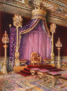 De Salle du Trone in het Paleis van Fontainebleau