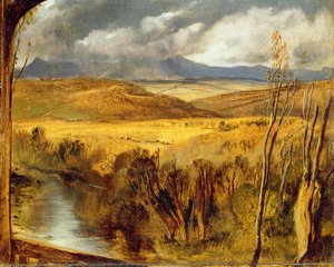 Een Hooglandlandschap, c.1825-35 door Edwin Landseer