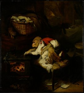 De Kattenpoot, c.1824 door Edwin Landseer