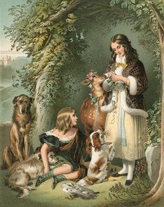 De Markies van Stafford en de Lady Evelyn Gower (De Sutherland Kinderen)