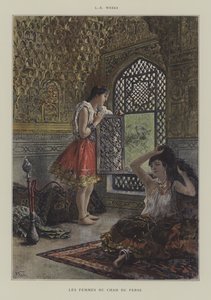 De Vrouwen van de Sjah van Perzië door Edwin Lord Weeks
