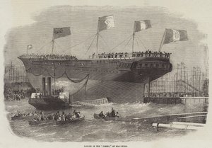 Lancering van de Torino, bij Blackwall