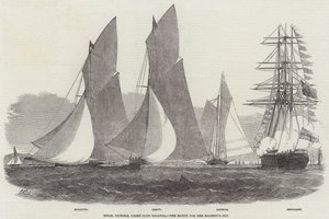 Royal Victoria Yacht Club Regatta, de wedstrijd om de beker van Hare Majesteit