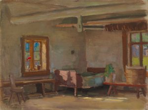 Interieur door Eero Järnefelt