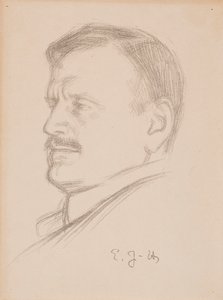 Jean Sibelius door Eero Järnefelt