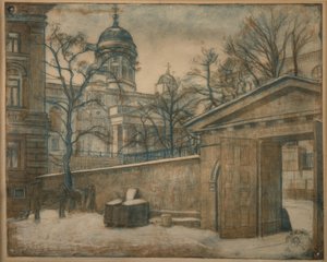 De doop van de eunuch door Eero Järnefelt