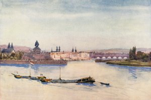 De Rijn: Samenvloeiing van Rijn en Moezel