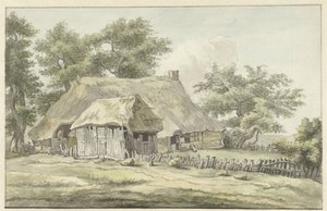 Boerderij te Eext, Drenthe door Egbert van Drielst