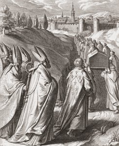 Begrafenisstoet van St. Thomas van Aquino