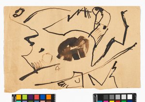 Abstrakter Versuch door Egon Schiele