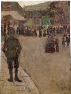 Voor de Leopoldidag in Klosterneuburg, 1907